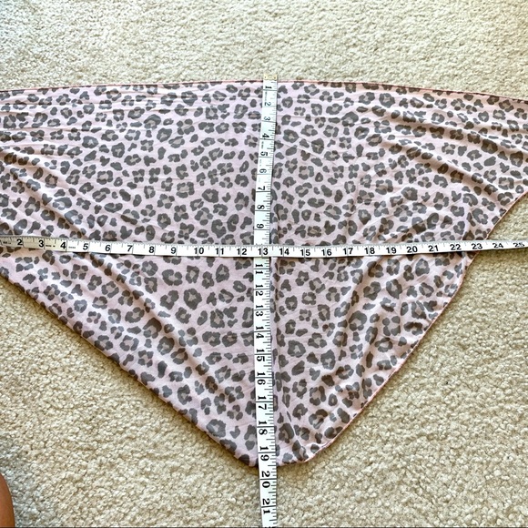 SHEIN Pink Leopard Print Bikini Sarong Set—SZ. Sm - Picture 13 of 13